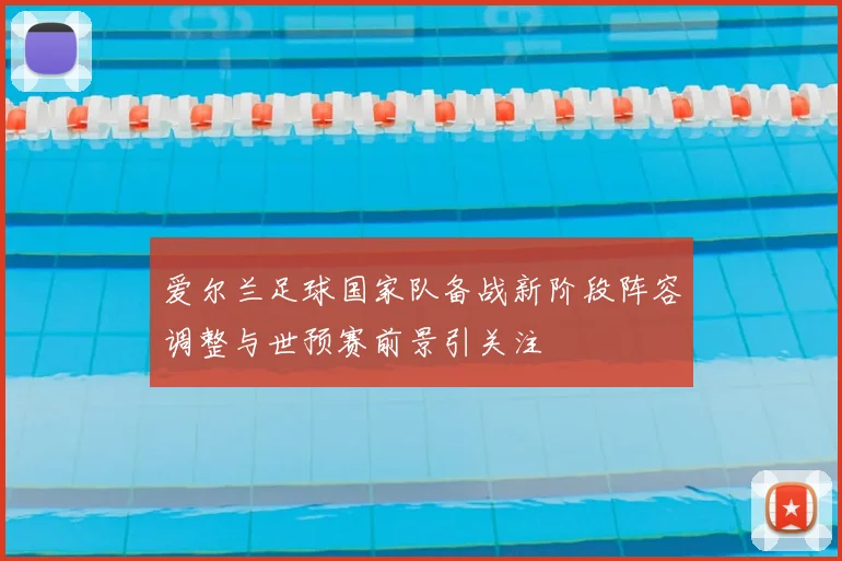 爱尔兰足球国家队备战新阶段阵容调整与世预赛前景引关注